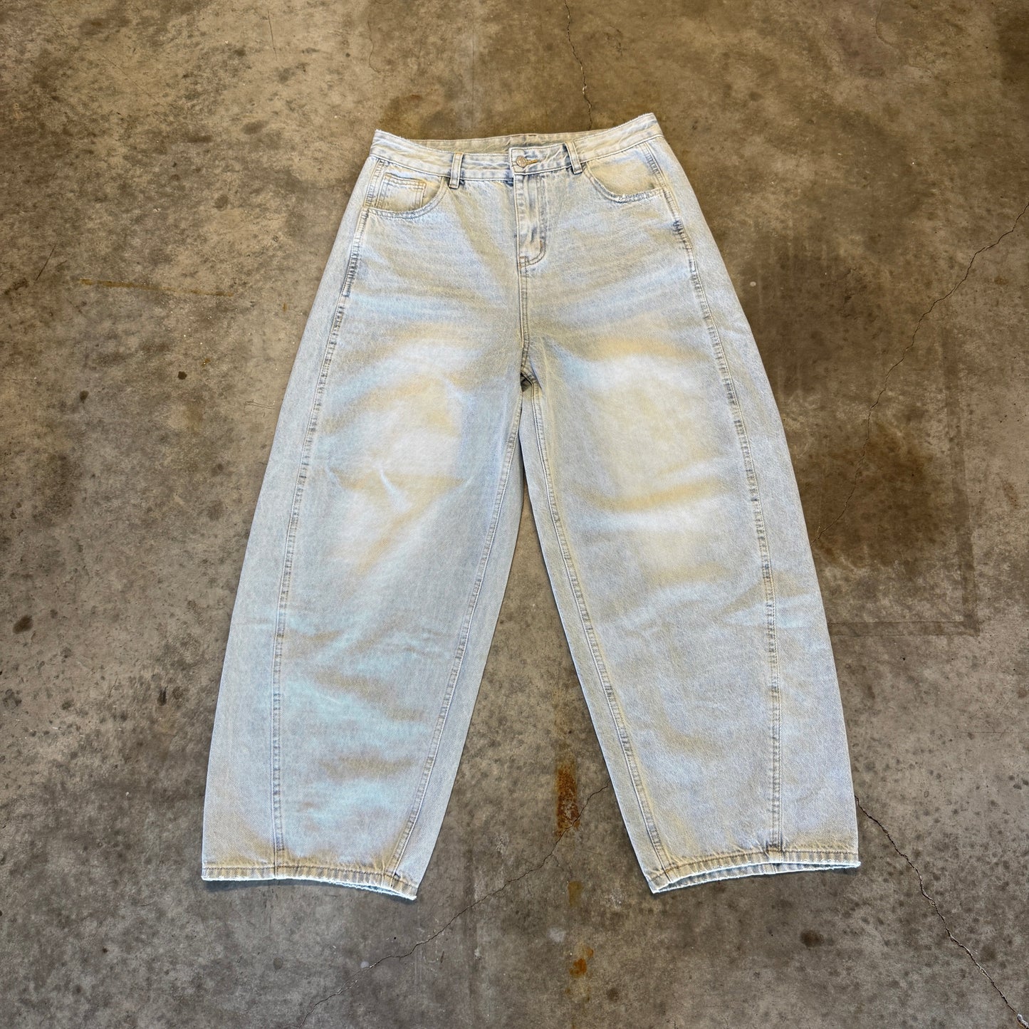 Barrel Leg Denims
